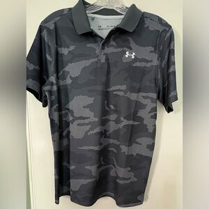 Boys Under Armour camo polo Youth XL